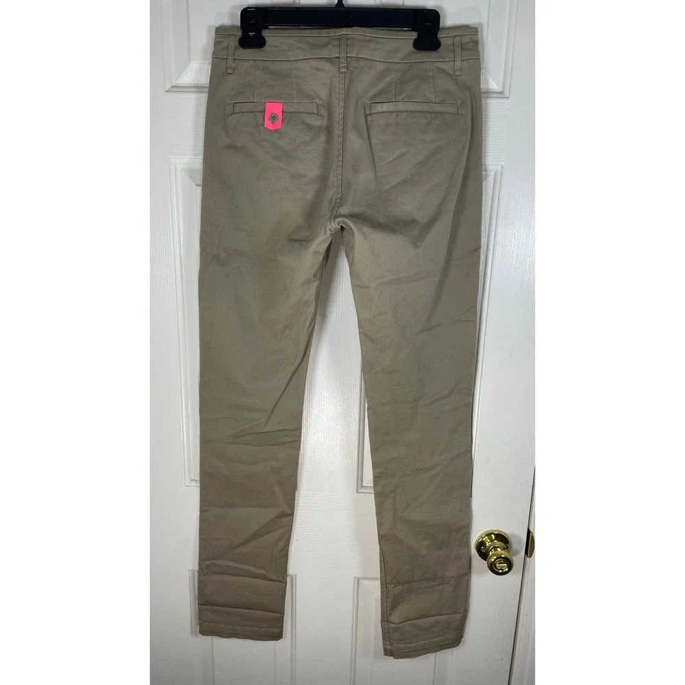 Rapha Mens Original Fit Cotton Trousers Tan Khaki Cycling Commuter 30W 34L